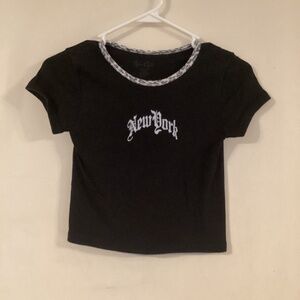 Black and leopard print Baby-T (New York)